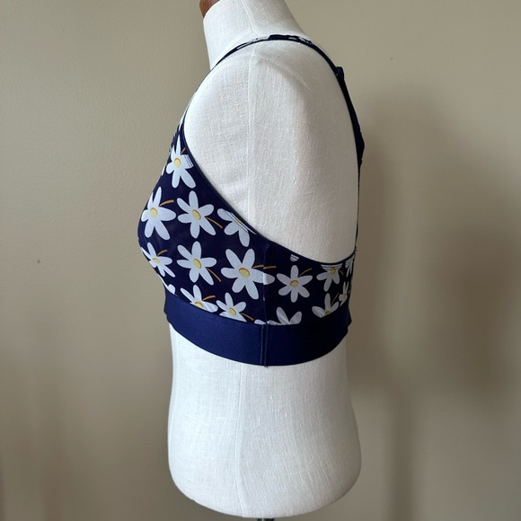 Mesh Daisy Print Parade Bralette - Picture 2 of 5